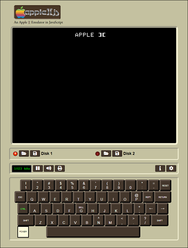 xapple2_emulator_startup.png